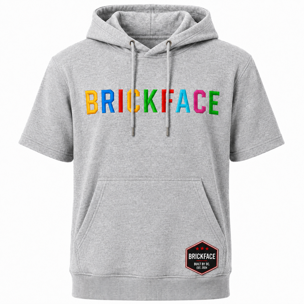BRICKFACE Colorway Short Sleeve Hoodie