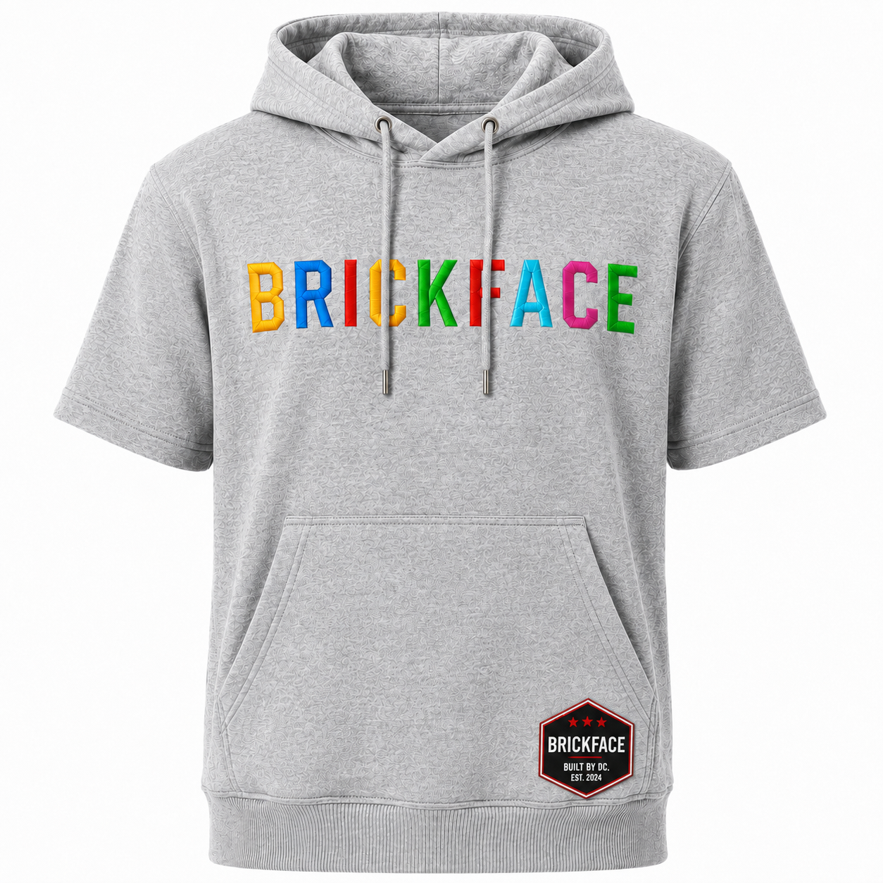 BRICKFACE Colorway Short Sleeve Hoodie