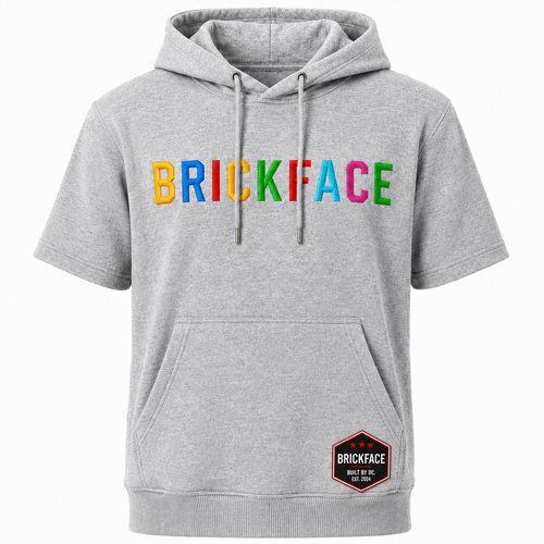 BRICKFACE Colorway Short Sleeve Hoodie